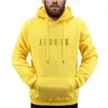 Autumn New Fashion Hoody Letter flagga tryckt trendmärke män kvinnor hoodies tröjor plus fleece pullover hip hop streetwear