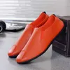 HBP Non-Brand Fashion Wholesale Mens Design Flat Walking Shoes Non-Slip Wear-Resistant Casual Slip-On Shoes Summer Trend PU Sailing Shoes