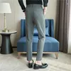 Men Dress Pants 2024 Autumn New Slim Fit Casual Pantalon Homme Wedding Party Formal Suit Trousers Men Clothing Oversized 28-42 240318