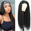 Synthetic Wigs YunRong Synthetic Headband Wig Highlight Wig P30/1B Long Straight Wig For Black Women Daily Party Cosplay Wig 240328 240327