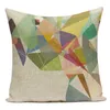 Kussen Abstract Geometrie Print Decoratieve S Kussensloophoes Gooi Home Sofa Zitdecoratie Kussensloop