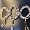 Filo Xingyue Bodhi perline rotonde all'ingrosso 108 materiali Hainan Maogan multicerchio