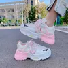 HBP Non-Brand Ladies Sneakers Fashion Casual Sneakers for Women Hot Sell Female Snesker Cheap Woman Wedge Sport Shoes