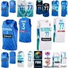 Printed Basketball Slovenia Jersey 2023 World Cup 27 ZIGA DIMEC 55 JAKOB CEBASEK 15 GREGOR HROVAT 11 Jaka BLAZIC 4 ZIGA SAMAR 3 Goran Dragic Blue White FIBA Shirt