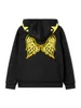 Женские толстовки Y2K, винтажный пуловер на молнии с длинными рукавами и принтом в стиле ретро, толстовка с графическим эстетичным принтом, большие размеры