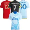 نسخة مشجعي اللاعب Atlanta United Soccer Jerseys 2023 2024 2025 Lobjanidze Almada Giakoumakis Muyumba Slisz Gregersen Wiley FC 24 25 Football Men and Kids Shirt