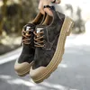 Walking Shoes 2024Autumn And Winter Casual Leather Male Korean Version Of All The Trend Mountaineering Men