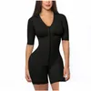 Mulheres Shapers Mulheres Pós Lipoaspiração Shaper Pós-Parto Reery Shapewear Flatten Abdomen Fajas Colombianas Zipper Bodysuit Drop Deliver Otxek