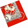 130 سم العلامة التجارية مربع نساء 100 ٪ Silk Scarf Pashmina التصميم الرجعية ألوان حزام الحزام سلسلة شال شال باندانا Kerchief 240314