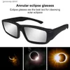 Lunettes de soleil Verre filtrant solaire pour une observation solaire sûre Bloc de visualisation neutre léger Rayons ultraviolets nocifs Y240318