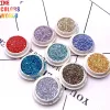 Shadow TCT727 Hoge holografische kleurrijke dikke nagels en haar glitter decoratie manicure nagelsalon DIY make-up oogschaduw leverancier