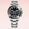 Women Ceramic Mens Watch Lusso Steel Montre Water Proof Róża Automatyczne ruchy mechaniczne Projektantki zegarki ze stali nierdzewnym Orologio x4oj#