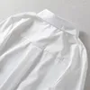 Chemisiers pour femmes printemps décontracté à manches longues femmes chemise blanche Style coréen couleur unie femme culture hauts Blouse vêtements de fête