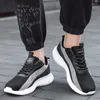 Sapatos casuais ultra leve verão primavera adulto homem caminhada diária ao ar livre tênis de corrida respirável plus size 46 47