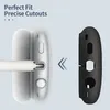 AirPods için Max Bluetooth Kulaklık Aksesuarları AirPods AirPodspro MAX Kablosuz Kulaklık Üst Kalite Metal Silikon Anti Drop Koruyucu Su Geçirmez Kılıf