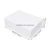 Cadeau Wrap Boîte magnétique Boîtes Emballage Carton Décoratif Souvenir Pliant Cadeaux Fermeture Couvercle Demoiselle d'honneur Proposition Noir Pliable Drop Dhlpl