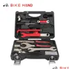 Herramientas Bikehand Bicicleta 18 en 1 Caja de herramientas Servicio de mantenimiento profesional Kit de herramientas MTB Bicicleta de carretera MTI-Función Reparación YC-728 221025 Drop DHVOF