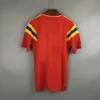 Valderrama retro futbol forması 1990 Kolombiya Özel Baskı James Futbol Gömlek Falcao Genç Çocuk Camiseta Pamuk Retro Rahat T-Shirt