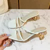 HBP 비 브랜드 Sandale Dames New Design Crystal Heel Sexy Lady Strangle Luxury Heels