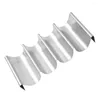 Dinnerware Sets Crepe Stand Stainless Burritos Corn Tortillas Taco Holder Metal Pancake Store Supplies Holders Kitchen