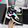 2024 Designer Scarpe da corsa Chanelshoes Brand Channel Sneakers Donna Luxury Lace-Up Scarpe casual Classic Trainer Sdfsf Tessuto effetto pelle scamosciata City Gsfs 974