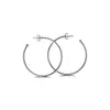 Hoop Earrings CKK Large Round Versatility Earring For Women Sterling Silver 925 Jewelry Pendientes Earings Earing Brincos Aretes
