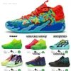 Sports Ball Lamelo Men Basketball Chaussures Rick et Morty Rock Ridge Red Queen Not From Here Lo Ufo Buzz City Black Blast Mens Train 2024