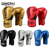 Protective Gear New Kick Boxing Gloves for Men Women PU Karate Muay Thai Guantes De Boxeo Free Fight MMA Sanda Training Adults Kids Equipment yq240318