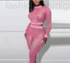 Women's Tracksuits Designer Elegant 2-Piece Tracksuit Set - Sports Outfit with Letter Print for Parties, Festivals & Holidays U1QW