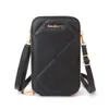 Evening Bags Baellerry Shoulder Bag Women Cross Body Cell Phone Leather Messenger Fashion Small Black Crossbody HandBags For