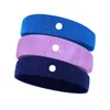 Al0lulu - 3 Pack Sport pannband Kvinnor Män, elastiskt mjukt tyg utan halkband Hårpunkter för daglig träning Yoga Running Sports, Unisex