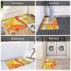 Carpets Chinese Style Cute Cartoon Doormat Rug Carpet Mat Footpad Bath Polyester Absorbent Balcony Toilet Washable Sand Scraping