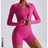Lu Align Align Lu Lemon Set Women Yoga 2/3 Piece Gym Clothing Sportswear Workout Long Sleeve Crop Top Leggins Bra Sports Suit Fiess Tracks