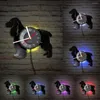 Relógios de parede Cocker Spaniel Cão Raça Música Re-propósito Registro Relógio Proprietário Decoração de Casa Filhote de Cachorro Artesanato Arte Longplay