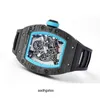 Richa Milles Rm055 Automatisches mechanisches Uhrwerk, Saphirspiegel, importiertes Gummiband, Faltschließe, Größe 50 x 40 mm, MD16