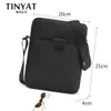 Tinyat Business -Umhängetasche für Männer arbeiten Leinwand Ehemann Crossbody Bags Schlinge wasserdichte Mann 79 iPad 240311