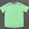 Summer Mens Tech T Shirt Zielony różowy lodowy jedwabny jedwabny T-shirt Sports Fitness Basketball Szybki suszenie Kobiet Koszula Running Soccer Training Jogger
