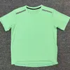 Maglietta tecnica da uomo estiva verde rosa viola seta ghiaccio maglietta a maniche corte sport fitness basket camicia da donna ad asciugatura rapida corsa allenamento calcio tuta da jogger