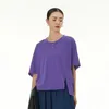 Koreansk stil original kortärmad t-shirt 2024 våren ny överdimensionerad kvinnor lös och bantande minimalistisk topp