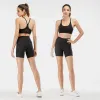 Yoga Align Shorts LU-49 4 Inch Fiess Summer Women Biker Tennis Golf Short Net Splicing High Waist Breathable Hot Pants Leggings