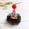 Accessoires pour cheveux, mignon Cosplay, cadeau d'halloween, dentelle, dessin animé, épingle à cheveux scintillante pour enfants, pince à chapeau