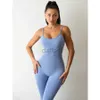 Dames Trainingspakken Naadloze jumpsuits Sport Fitness Heupbandjes Een stuk Hardloopleggings Body Workout Gym Trainingspakken Dames 24318