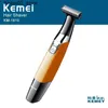 Electric Shavers Kemei mens electric shaver body face electric razor for men stubble trimmer beard shaving edge trimer head trimmer back Q240318