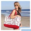 Sacos de Armazenamento À Prova D 'Água Mulher Eva Tote Grande Loja Cesta Lavável Beach Sile Bogg Bag Bolsa Eco Jelly Candy Lady Bolsas Verão Dro Dhvvw