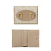 Роскоши Marmont Square Fold Coleds кошелек с держателями карт дизайнерские женские мини -кошельки моды кожи кожи кожи