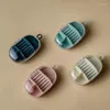 Jewelry Pouches Portable Boxes Transparent Storage Display Travel Hanging Clamshell Box Women Girl Gift