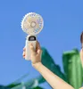 Portable Mini Fan 5Mode Handheld USB Chargeable Desktop Fans Summer Cooling Fan For Outdoor Travel Office Student