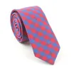 Projektant krawat zagraniczny męski przędza bawełniana barwiona wąska wąska 6 cm koyo