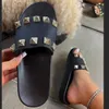 HBP Non-Brand Rivets Slippers Shoes Outdoor Sandals Summer Slides Women Fashion Slides For Ladies