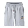 Mäns shorts 2024 Summer Bermuda Loose Straight Barrel Beach Fashion Sticked Plus-Size Casual Pants 6xl Basketball